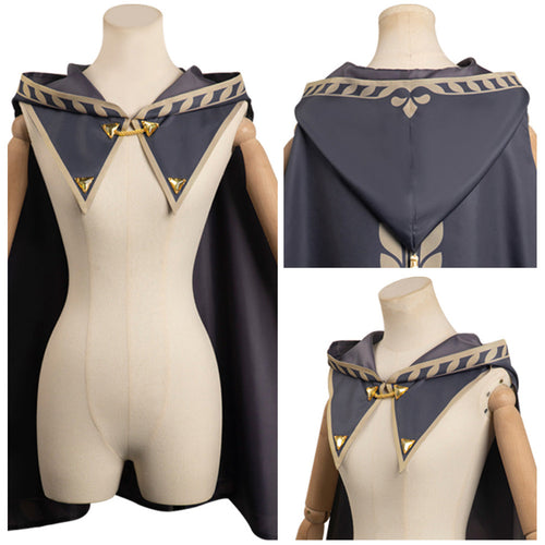 SeeCosplay The Legend of Zelda: Tears of the Kingdom Link Kids Children Gray Cloak For Carnival Halloween Costume