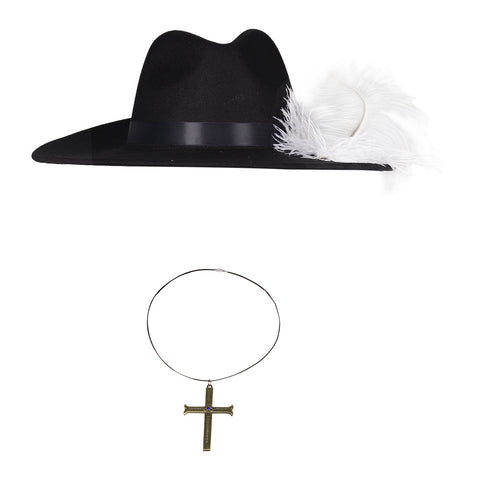 TV 2023 One Piece Eagle Eye Cross Necklace Hat Halloween Carnival Accessories Proop