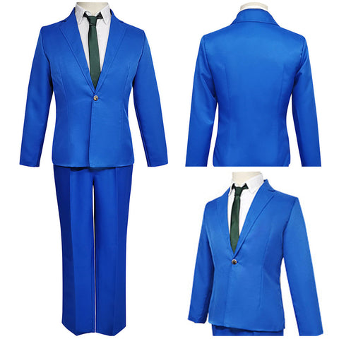 TV Detective Conan Kudou Shinich Outfits Halloween Cosplay Party Suit
