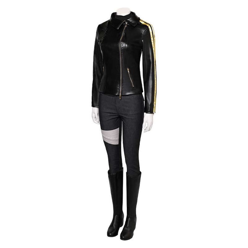 TV Echo 2024 Maya Lopez Black Jacket Set Outfits Cosplay Costume Halloween Carnival Suit