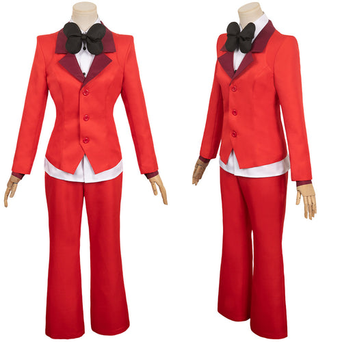 TV Hazbin Hote Charlie Morningstar Red Set Cosplay Costume Outfits Halloween Carnival Suit