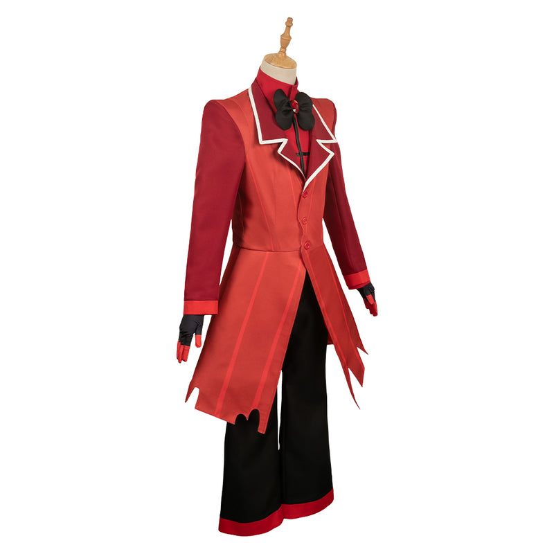 TV  SeeCosplay Hazbin Hotel Alastor Red Set Cosplay Costume Outfits Halloween Carnival Suit