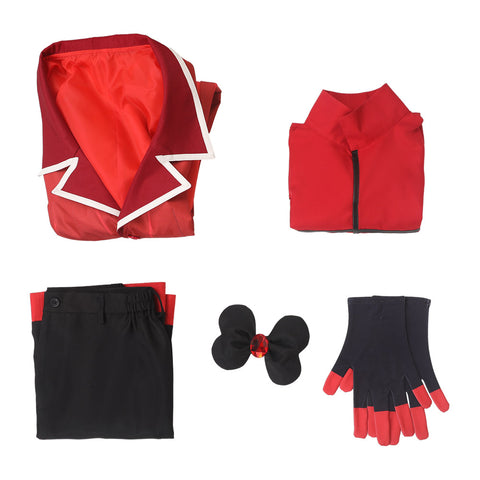 TV  SeeCosplay Hazbin Hotel Alastor Red Set Cosplay Costume Outfits Halloween Carnival Suit