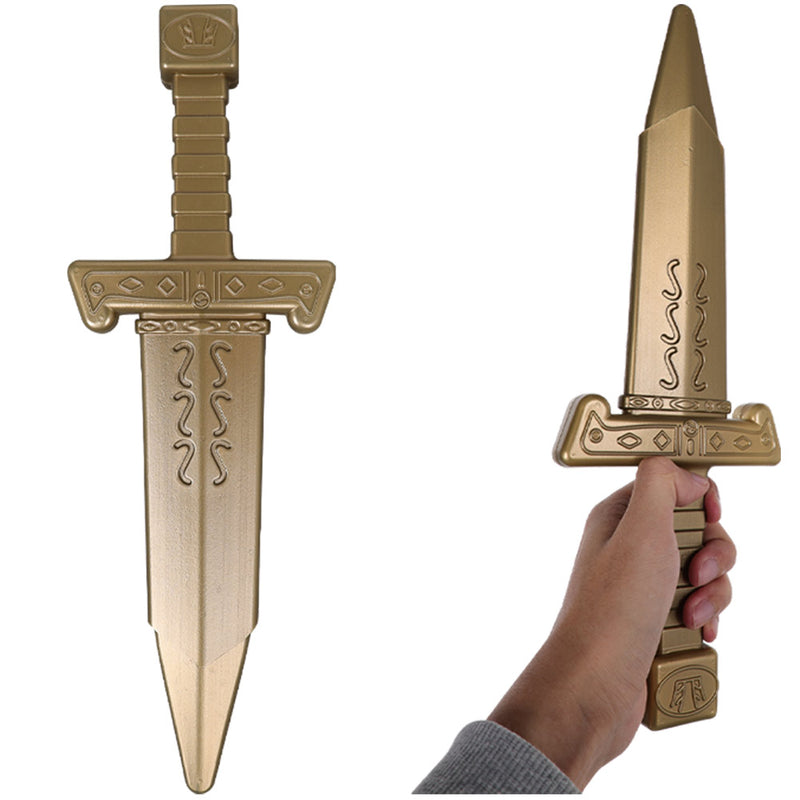 TV Percy Jackson And The Olympians Percy Jackson Yellow Sword Cosplay Accessories Halloween Carnival Props