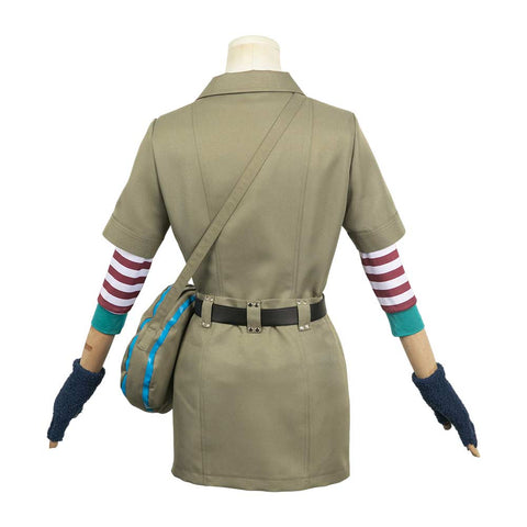 TV Scott Pilgrim Takes Off Ramona Flowers Green Set Outfits Cosplay Costume Halloween Carnival Suit