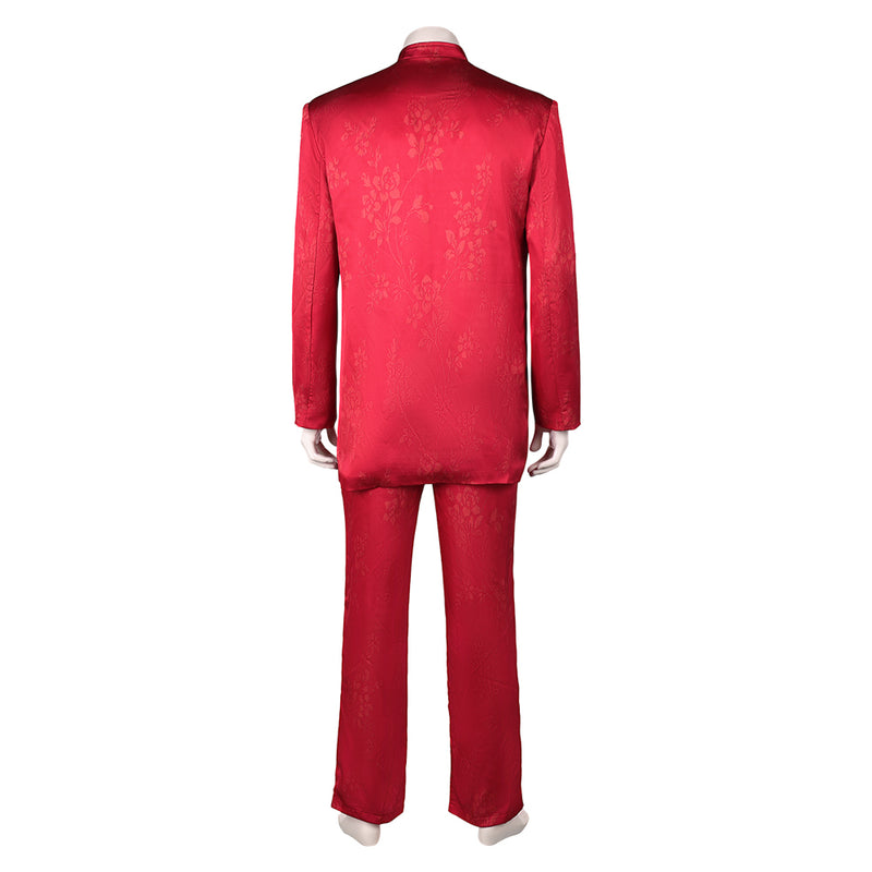 TV Yu Yu Hakusho 2023 Kurama Red Jacket Set Cosplay Costume Outfits Halloween Carnival Suit