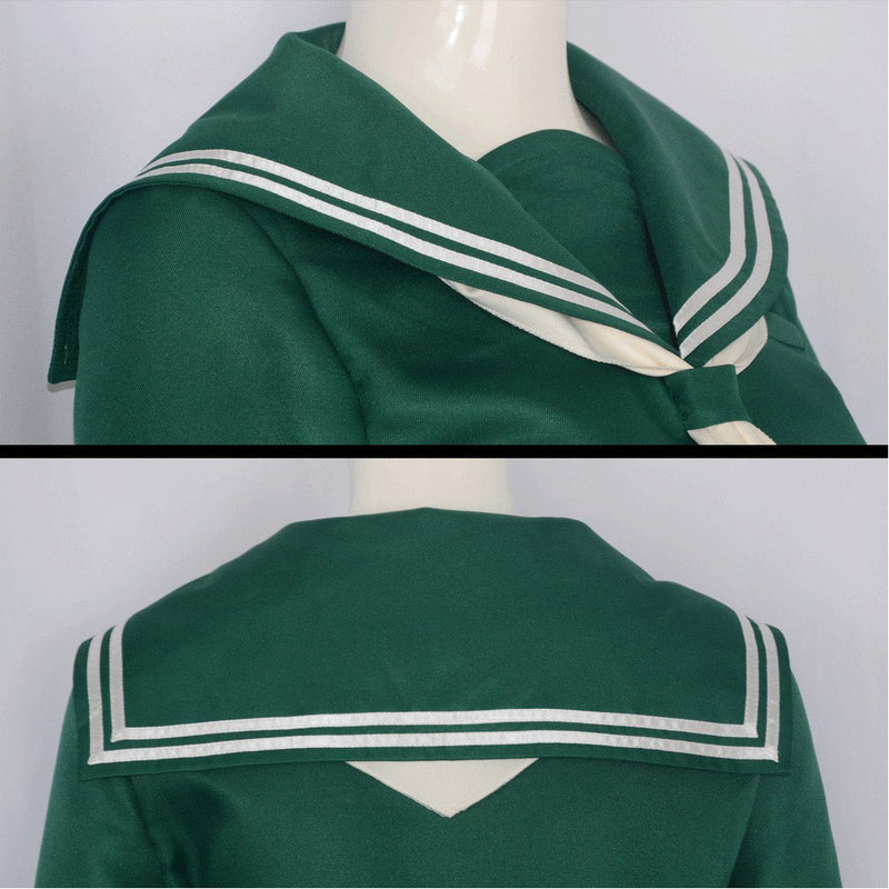 TV YuYu Hakusho 2023 Keiko Yukimura Green Dress Outfits Cosplay Costume