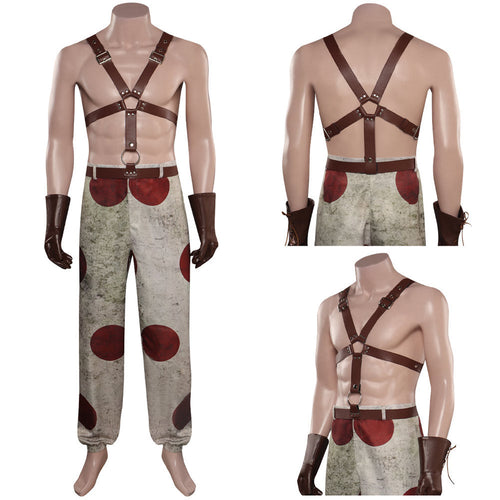 Twisted Metal Sweet Tooth Cosplay Jumpsuit For Adult Man Party Halloween Cosplay Costume