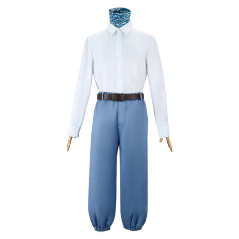 SeeCosplay Movie Wonka Costume Oompa Loompa Kids Children Blue Suit Party Carnival Halloween Cosplay Costume